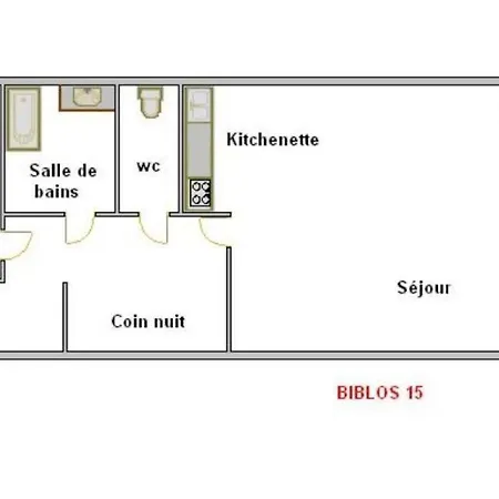 Biblos 15 - 2 Pieces Proche Pistes *